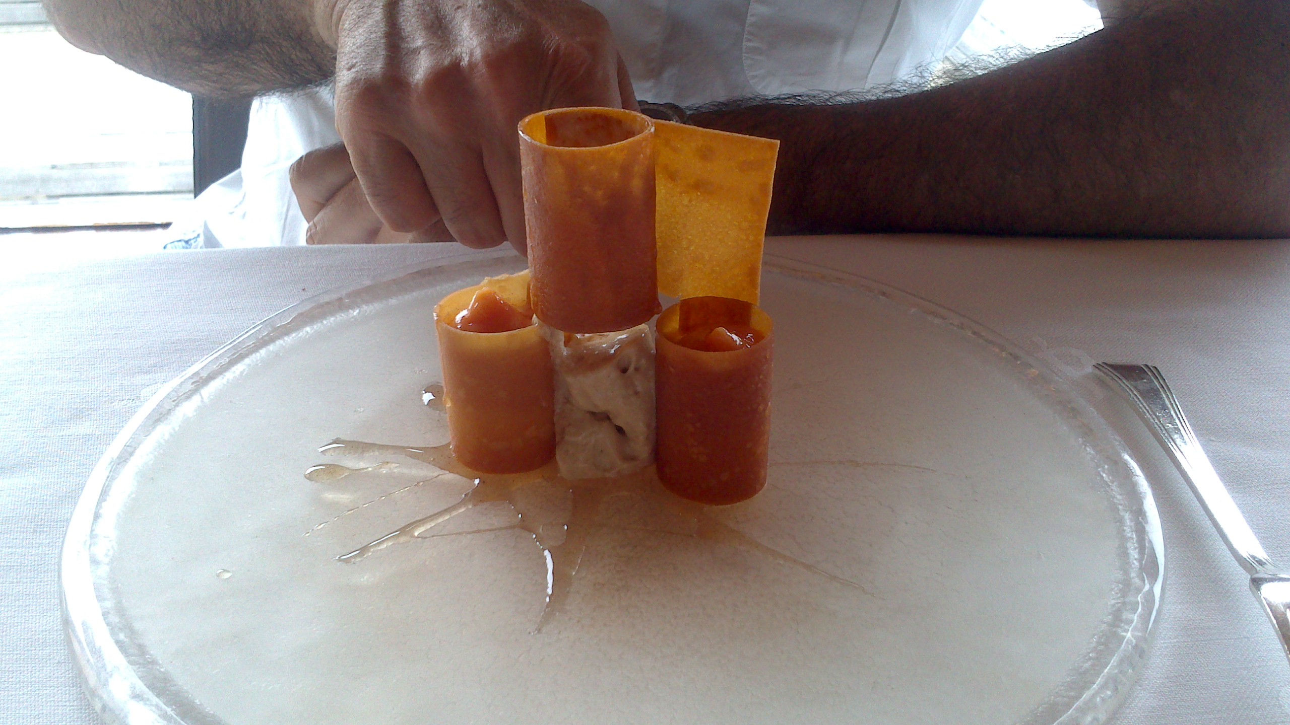 Akelarre Nueces, limón y canela en equilibrio.